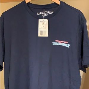 Navy blue Margarita Ville shirt.